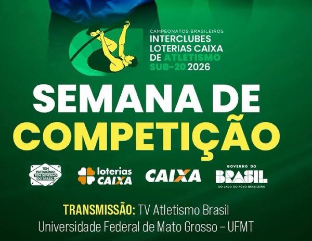 Sorriso participa nesta semana de duas provas de atletismo em Cuiabá